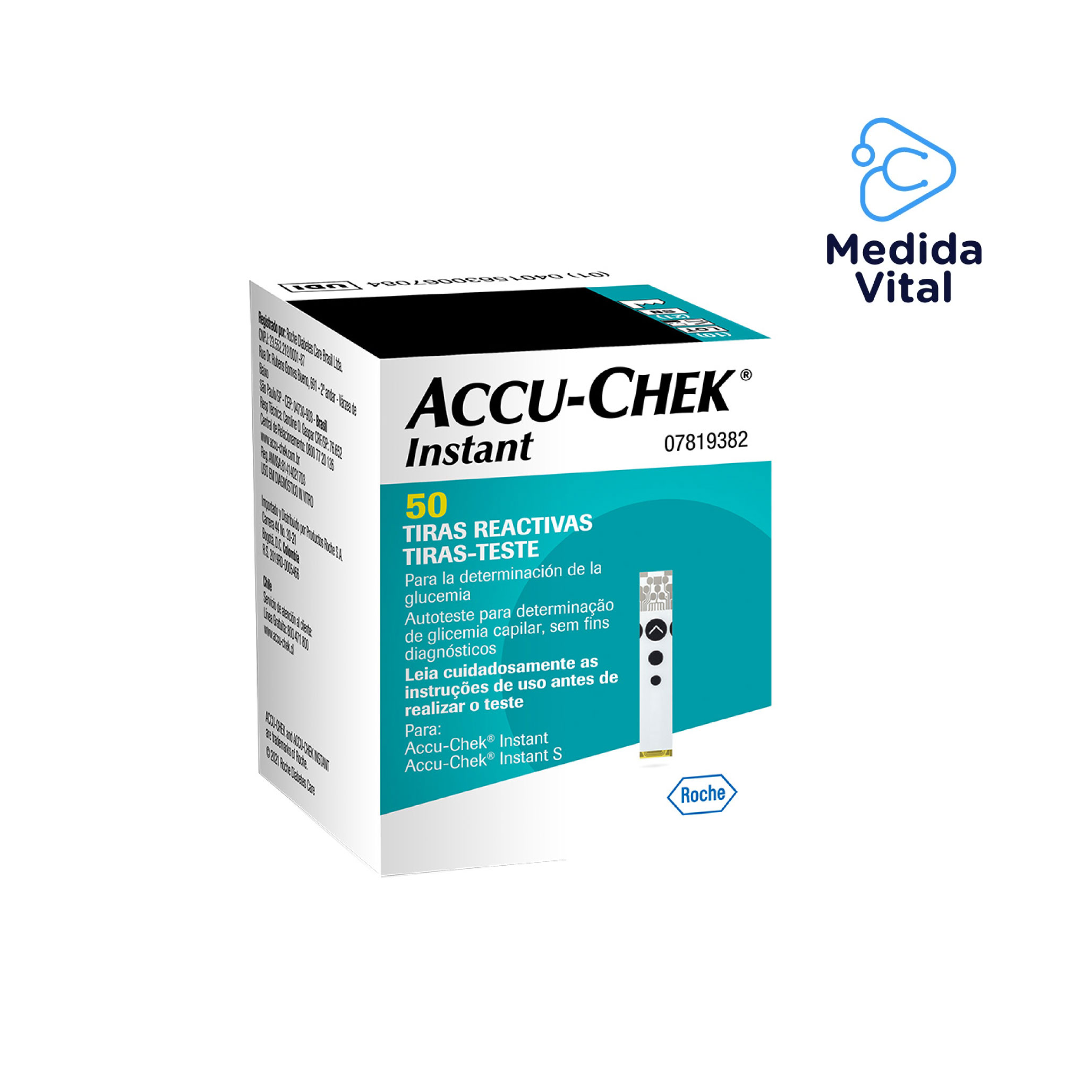 Tiras reactivas Accu-Chek Instant