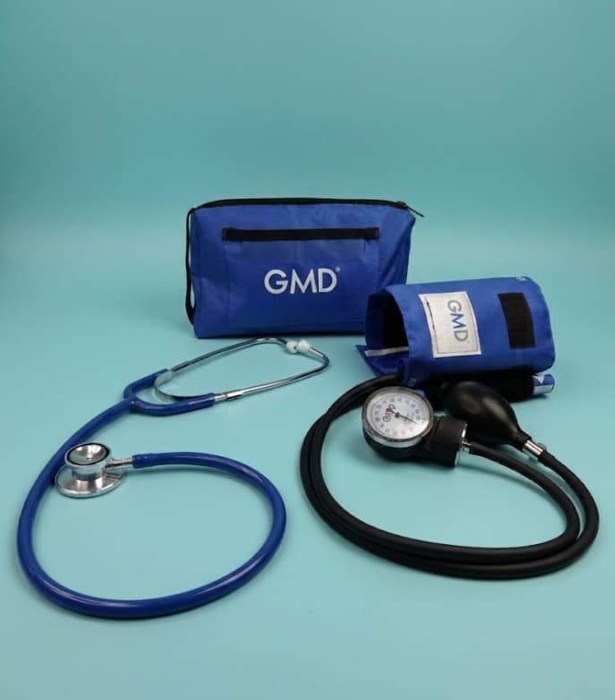 Kit Tensiómetro + Fonendoscopio Doble Campana GMD