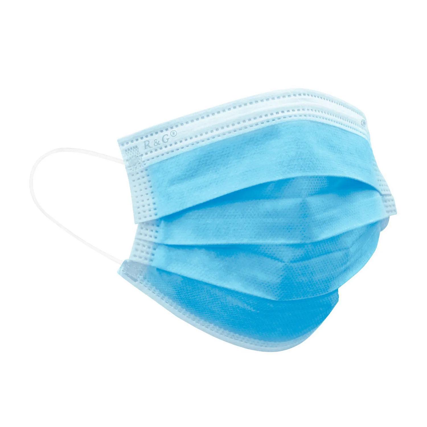 Mascarilla 3 Pliegues 50 unidades