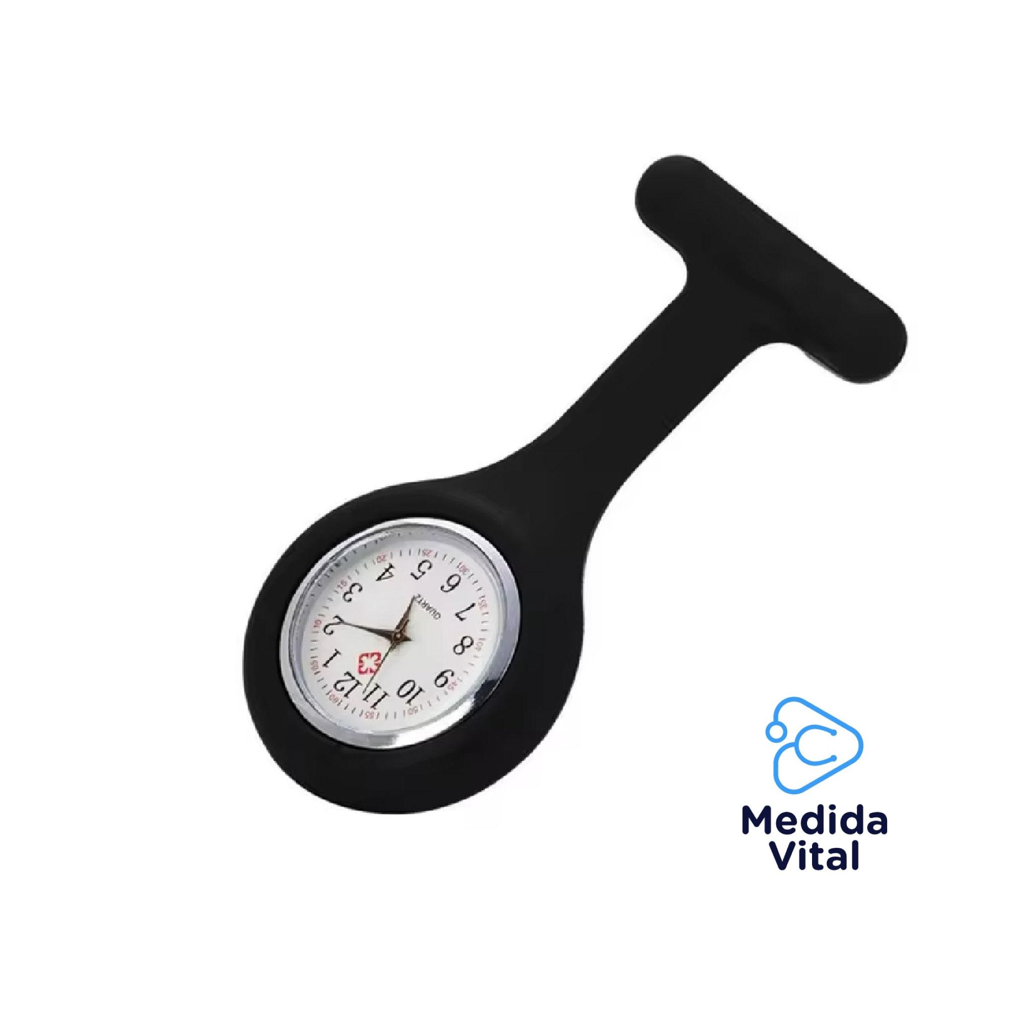 Reloj Segundero Silicona Negro
